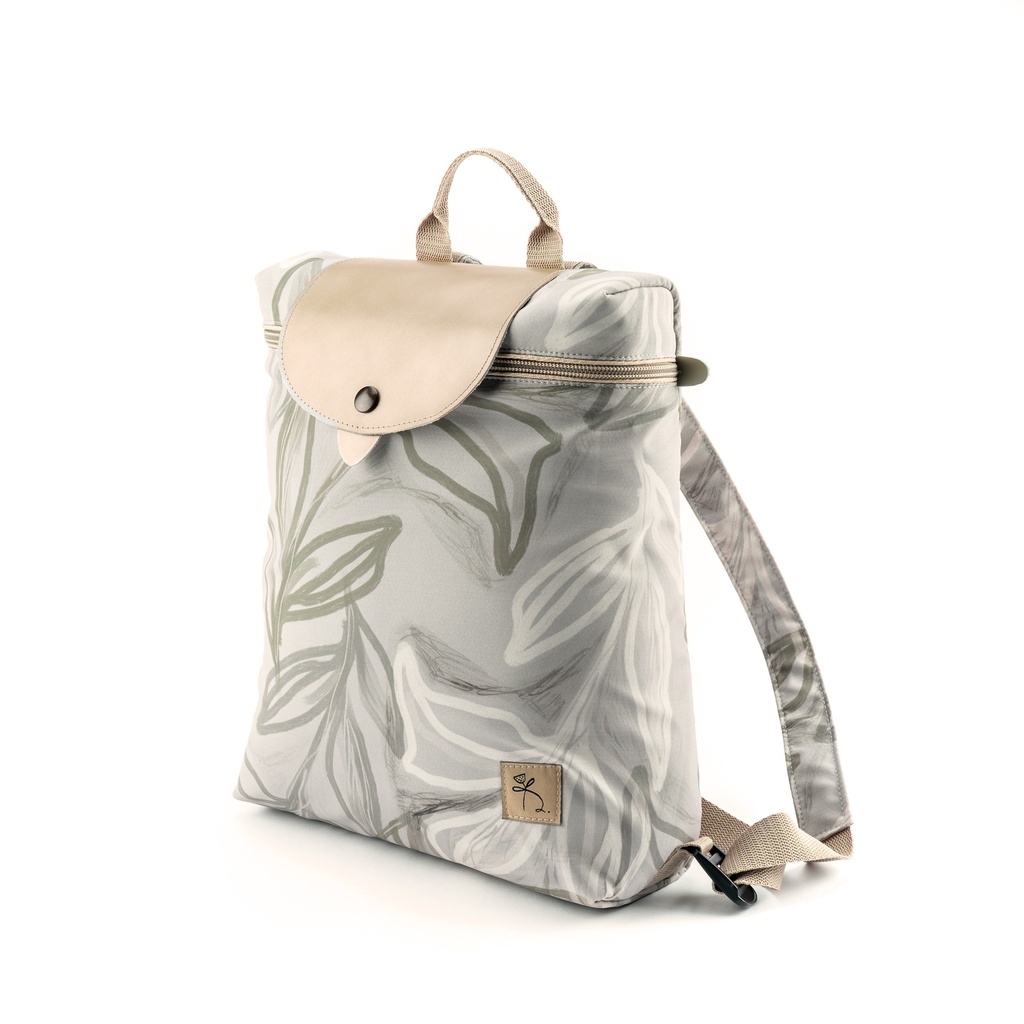 Rucsac urban frunze pastelate